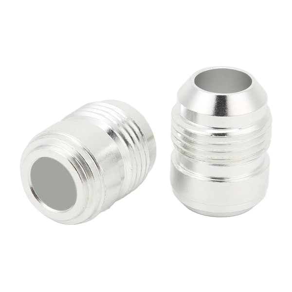 2 stk. AN10 Aluminiumlegering Han Billet Svejs i Studs Rørfitting Universal til Bil