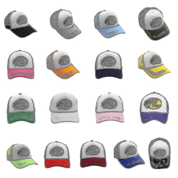 Ulkolippikset Trucker Mesh -lippis - VÄRI: Maastokuvio