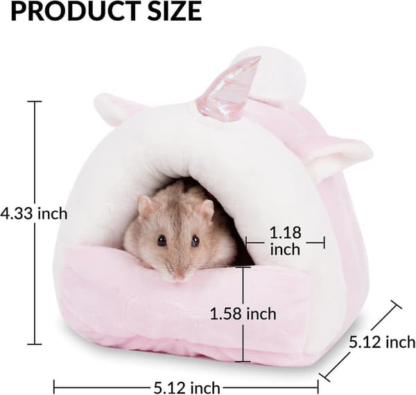 Hamstergemmested, Hamsterseng, Hamsterhus 11*11*10CM