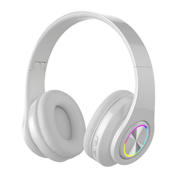 Over Ear Bluetooth Trådløse Hodetelefoner White