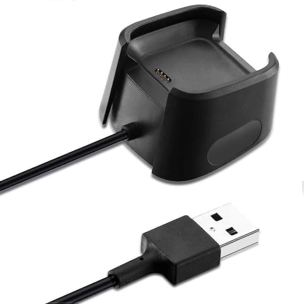 Lader kompatibel for Versa 2, erstatnings USB-ladekabel for Versa 2 Smartklokke Tilbehør[dt]