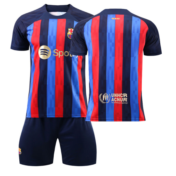 22 Barcelona trøje hjemme uden nummer trøje #2XL