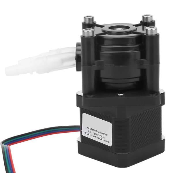 6-30V høj flow stepper motor peristaltisk pumpe rør vakuum til akvarium ...