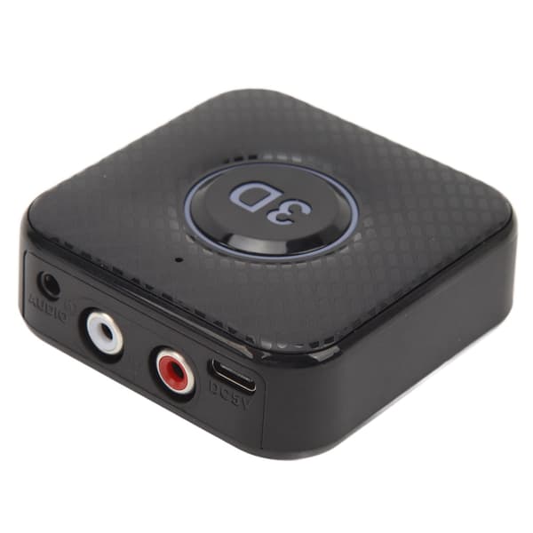 Stabil 3,5 mm Bluetooth 5.1 trådlös adapter för bil & hemstereo