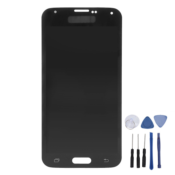 Samsung Galaxy S5 LCD Touch Screen Digitizer Assembly Udskiftning Sort