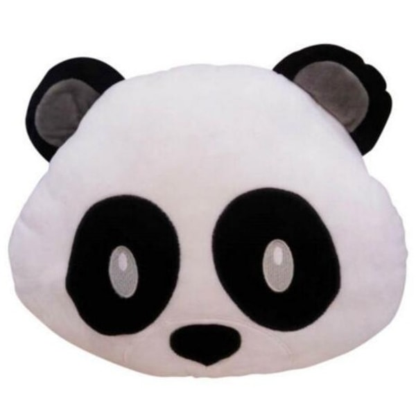 Creative Funny Expression Toalett Plyschleksak Office Kudde Panda head 45CM