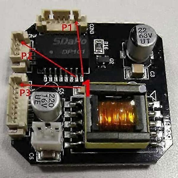 SDAPO POE-modul PM3812R-HL Isolert POE-modul Lite dedikert skall