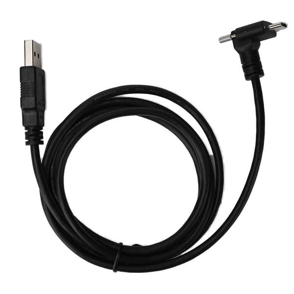 USB 3.1 Type C til USB 3.0 Datakabel 90 Graders Låseskrue Adapterledning 120cm