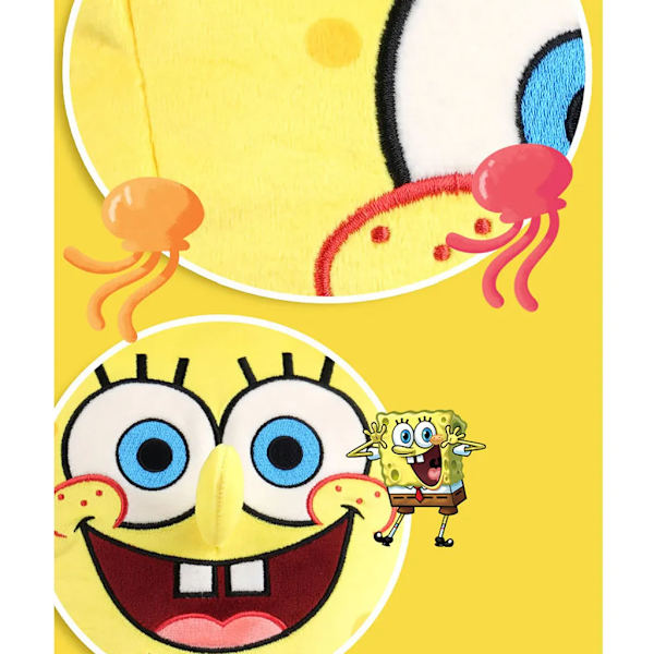 30cm Svampbob - trasdockor Supermjuka Stil D