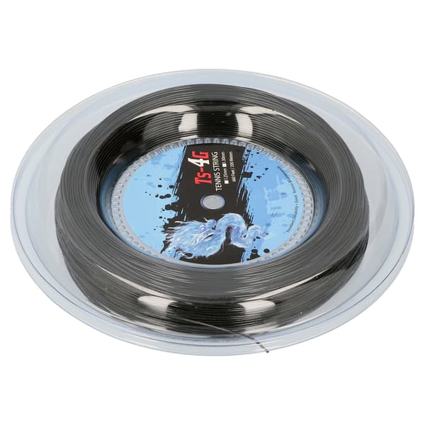 200m Hållbart Polyester Tennisracketsträng Rund Slagmotstånd Hård Racketsträng (1,25 mm)