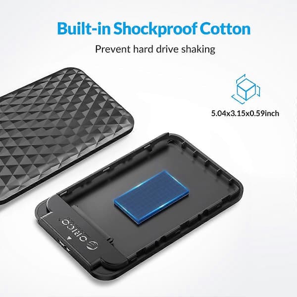 ALXUM USB C til SATA Dual-bay Harddisk Dockingstation til 2.5/3.5 tommer SSD HDD USB 3.0 Harddisk Dock med Offline Kloning 36TB[dt]