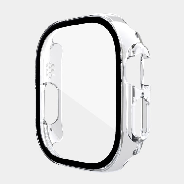 2PCS Beskyttende deksel med skjermbeskytter Apple Watch Ultra 49 mm Transparent