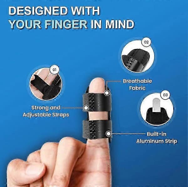 Lillfingerskena (2-pack) Triggerfingerstöd för barn, liten, lillfingerskena SZTCLV