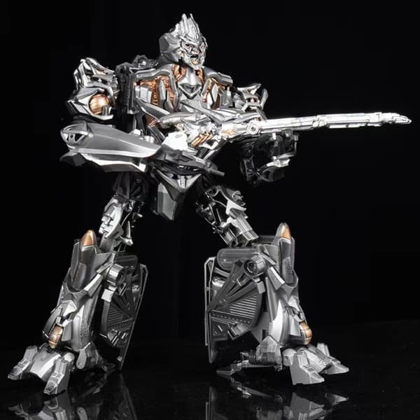 Bärbar Deformerbar Bil Robot Leksak Legering Deformation Modell Barn Present