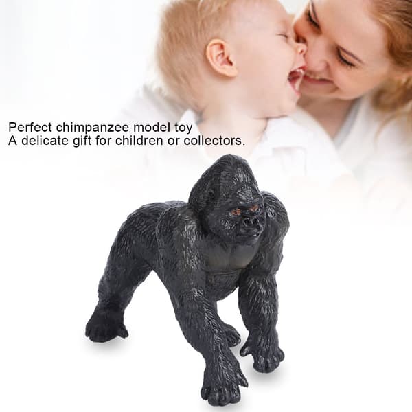 PVC Chimpanse Dyremodel Legetøjsdekoration Gave til Børn