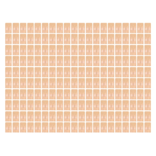 200 stk. 9x14 cm genlukkelige Kraft-papir stand-up poseposer med vindue til mad og kaffe