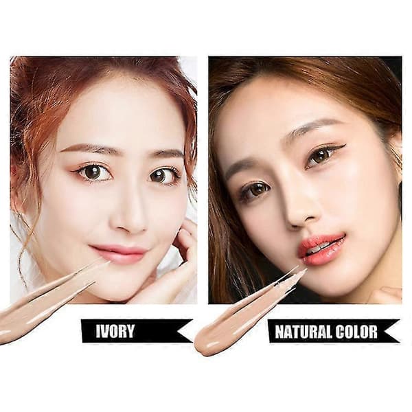 Concealer flytende foundation luftpute foundation sopphode sminkeform puff kosmetikk for