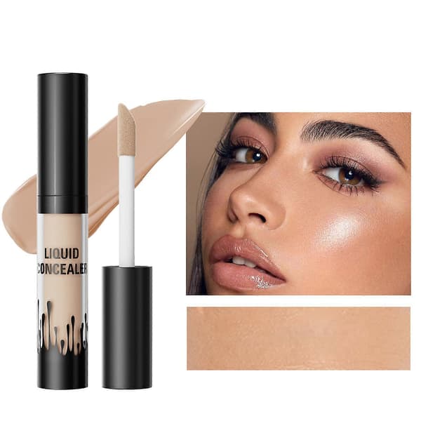 Fuld dækning flydende foundations, glatte makeup base concealere foundations, mat slid concealere solcreme gave 03[dt] 03