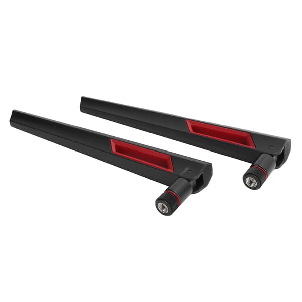 2 stk. IPEX4 til SMA-kabel for M2 WiFi Bluetooth-utvidelse med 2 stk. AC88-antenne