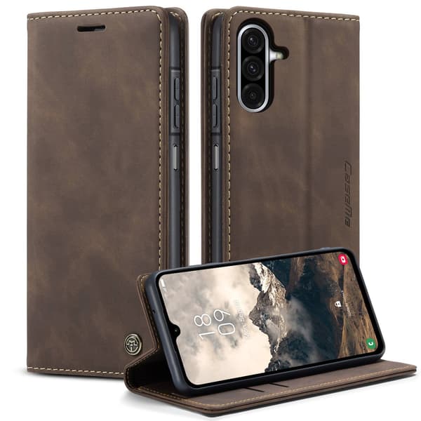Plånboksfodral Samsung Galaxy A17 5G - Coffee Brun brown