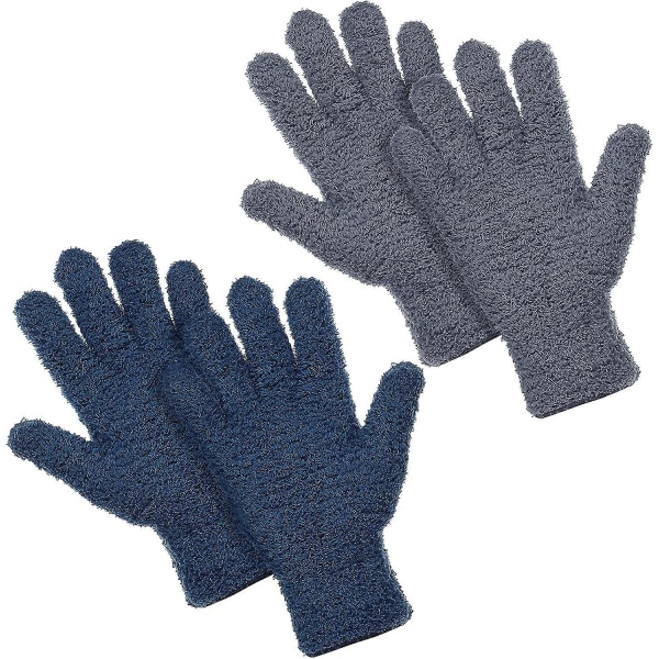 Mikrofiber Auto Støv Rengøring Handsker, Vaskbare Biler Spejle