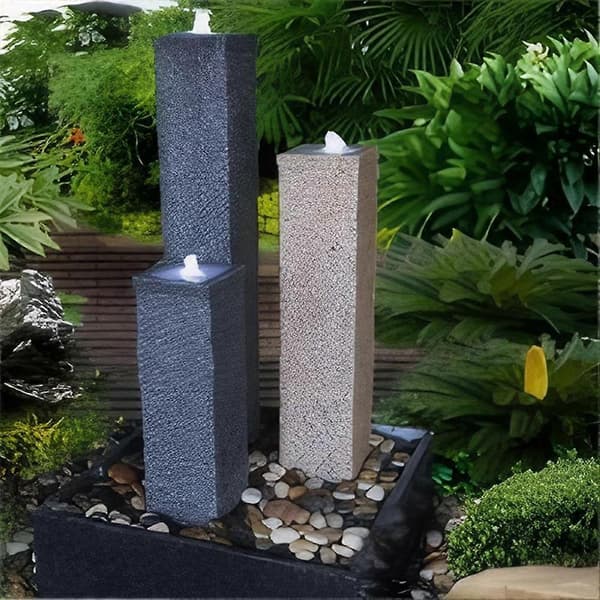 RGB 6 LED AC12V springvandbelysning med 2-bens forbindelse undervandsdam belysning vandfunktion belysning Black