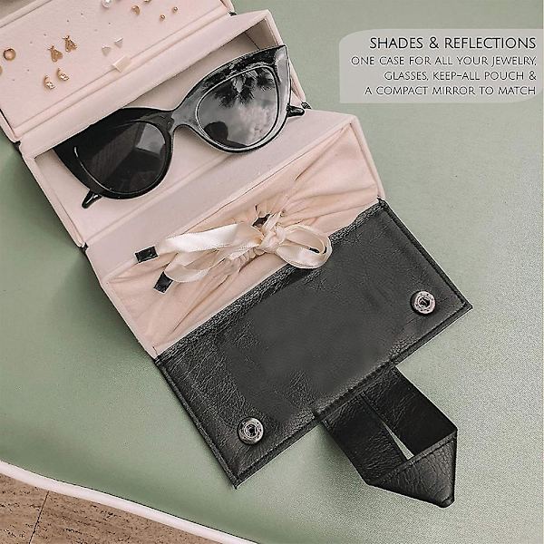 Solglasögon Organizer 5/6 Slots Case Black