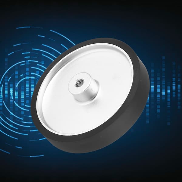 Holdbar skridsikker polyurethan roterende encoder hjulmåler 250 mm