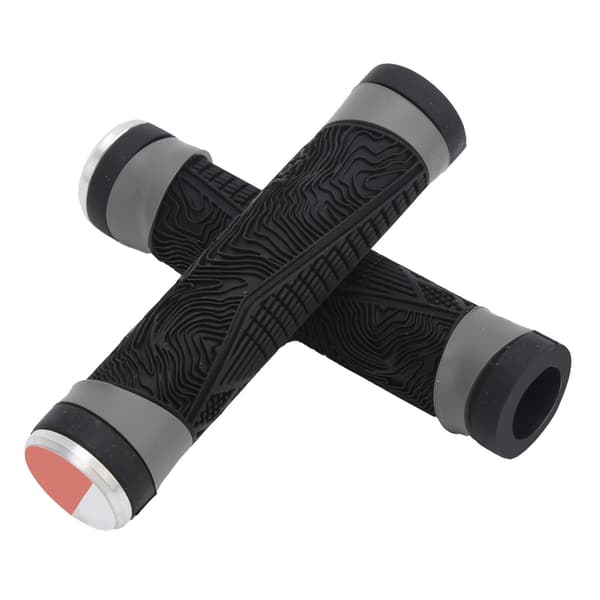 Antislip Silikone MTB Cykel Styrgreb med Propper Stødabsorberende Cykeltilbehør (Sort)