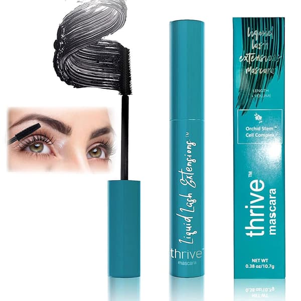 【DENGTU】Thrive Caustics Liquid Lash Musta Ripsiväri, Paksu Kaareva 10.7g
