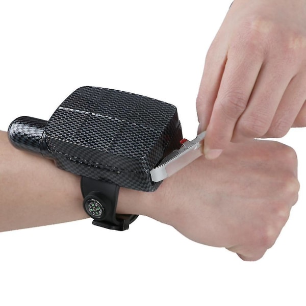 Räddningsanordning för livräddande armband mot drunkning