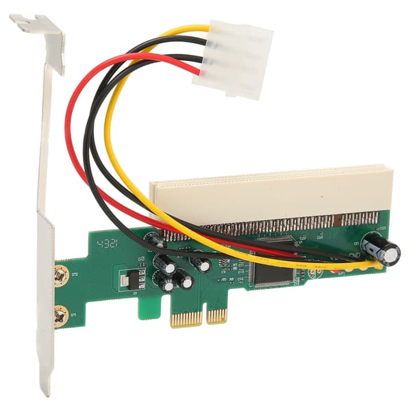 PCI Express til PCI Adapterkort 2.5Gbps Dataoverføring 4 Pin Strømtilkobling Plug and Play