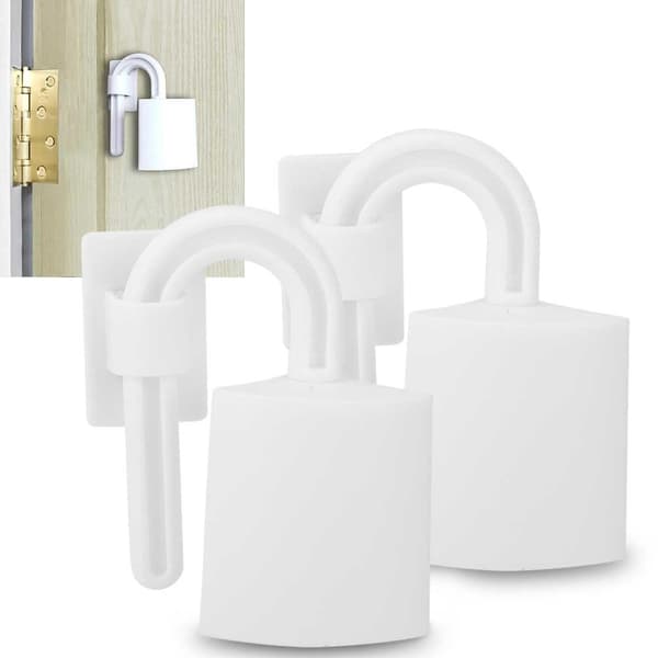 2-pack Dörrstopp Säkerhetslås Barn Fingerskydd Anti-klämfälla