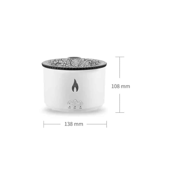 Vulkan luftfugter og aroma diffuser 360 ml 300