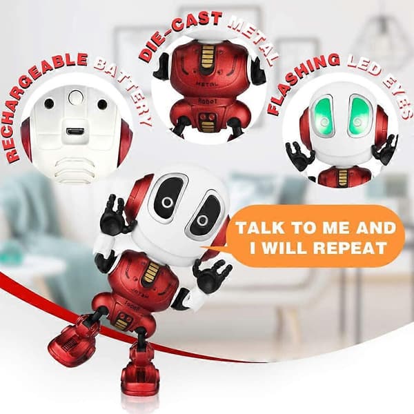 Barnas legeringsrobot intelligent berøring foreldre-barn interaksjon induksjonsopptak dialog Red