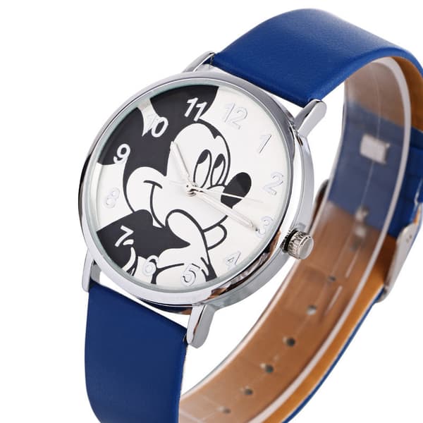 Sød tegneserie Mickey Mouse ur mode kvartsur