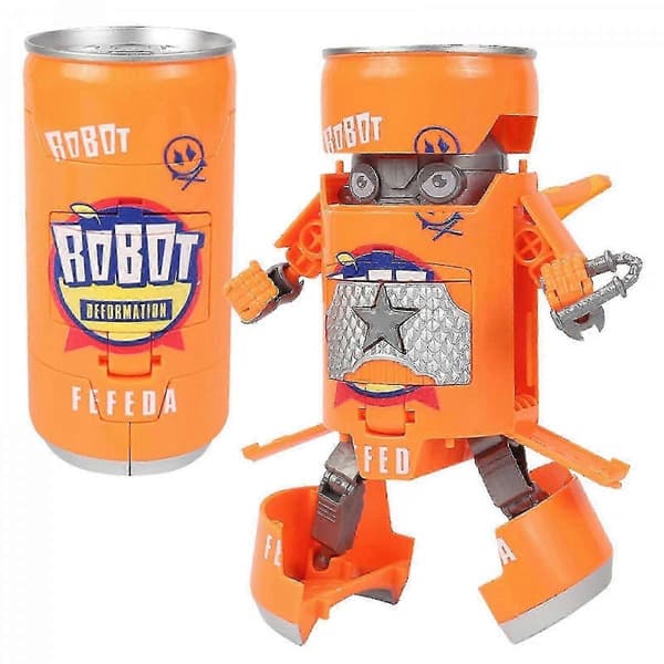 Transformator Robotleketøy for Barn Robot Actionfigur Brusboksleketøy, Nyhet Bokser Deformerte Robotfigurer Leketøysgave for Barn Gutter