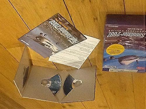 Microsoft Flight Sim 2002 - Professional Edition (PC)[dt] CD-skiva för PC