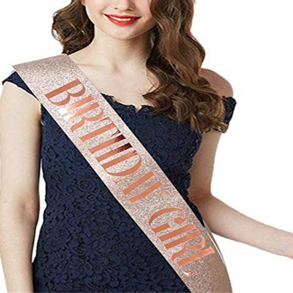 Smuk fødselsdagsdronning-sash og rhinsten-tiara-sæt til kvinder og piger - perfekt fødselsdagsfest-gaveæske