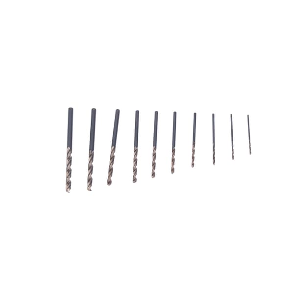 HSS Mini Borrsett for Valnøtt Trearbeid 0.8-3.0mm