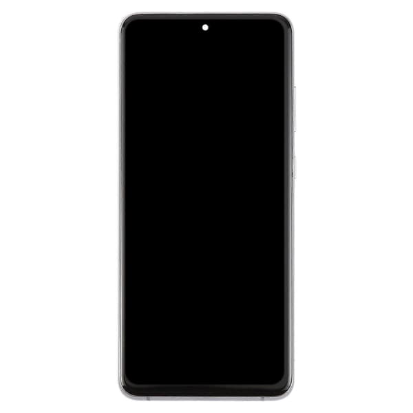 För Samsung Galaxy S20 Ultra SM-G988B 6,78 tum TFT LCD-skärm Digitizer Komplett Montering med Ram, Stöder Inte Fingeravtrycksidentifiering Grey