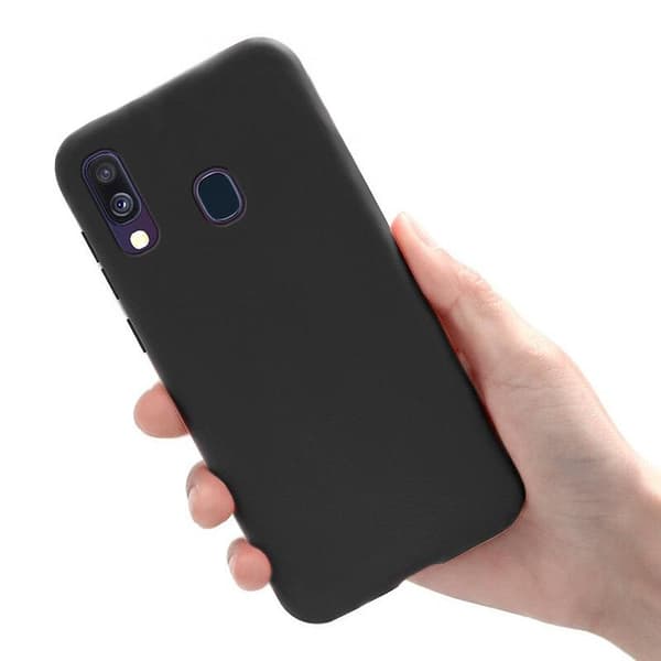 Samsung Galaxy A21s - Deksel/Mobildeksel - Lett og tynt Black black