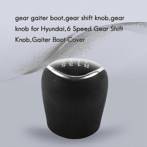 6-trinns manuell girspak for Hyundai Ix35 black