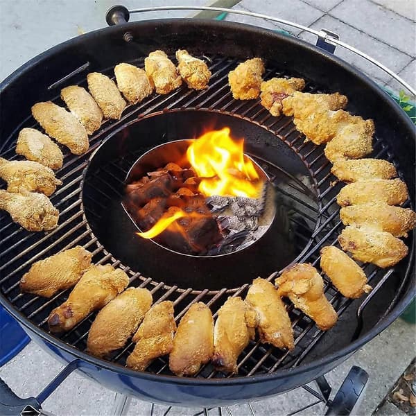Kjøleribbe i rustfritt stål for Weber Kettle Grill