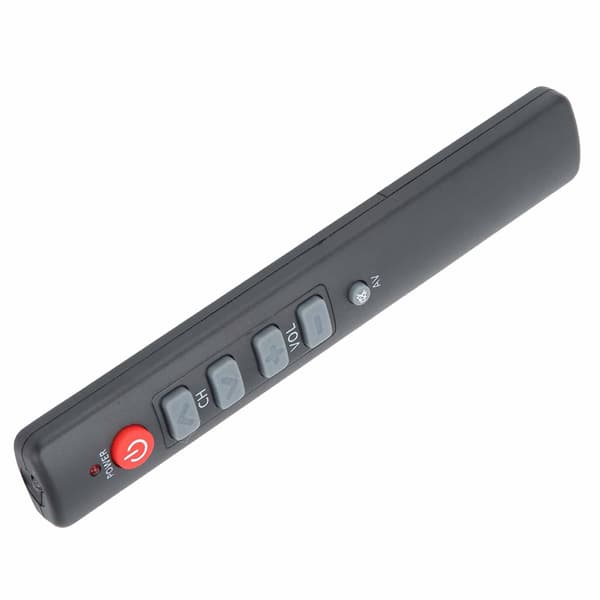 6-knapps universell fjärrkontroll för Smart TV STB DVD DVB HIFI VCR Grå