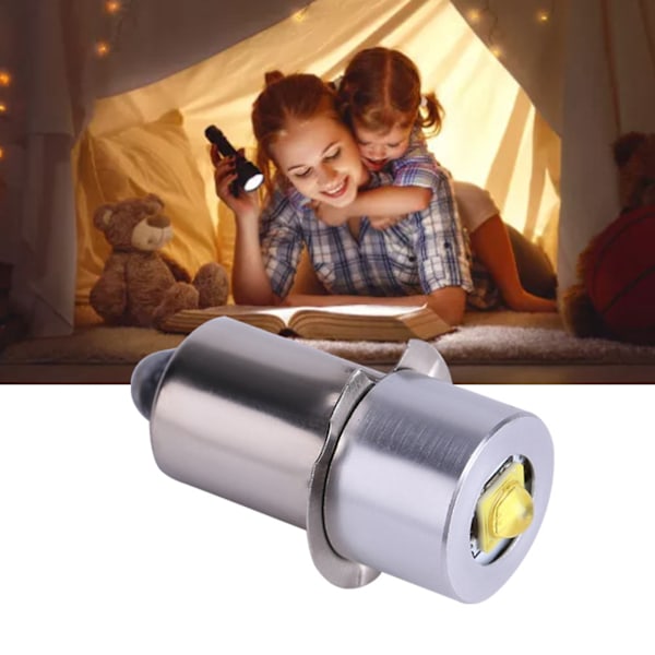 Kirkas 3W 6–24V P13.5S LED-hätätyövalon vaihtolamppu ja taskulamppu