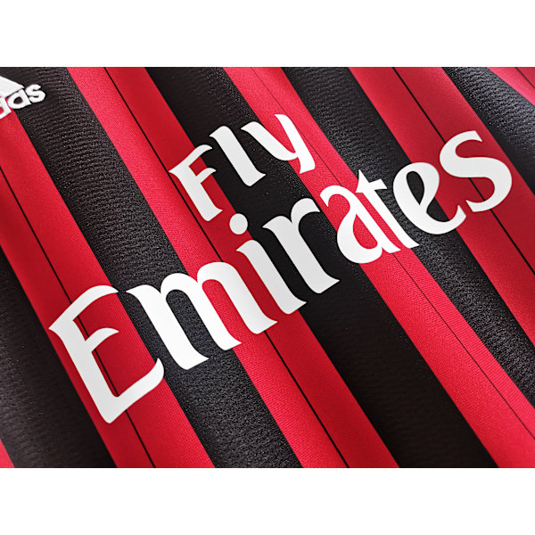 Retro egen 13-14 AC Milan hemmatröja långärmad Gullit NO.10 L