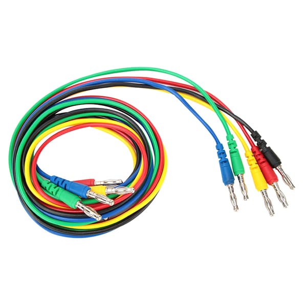 P1043 4 mm bananstik testledning sprøjtestøbt han til han multimeterkabel