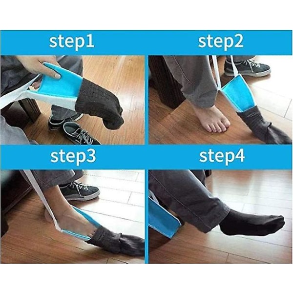 Högkvalitativ Sock Helper To Wear Strumpor