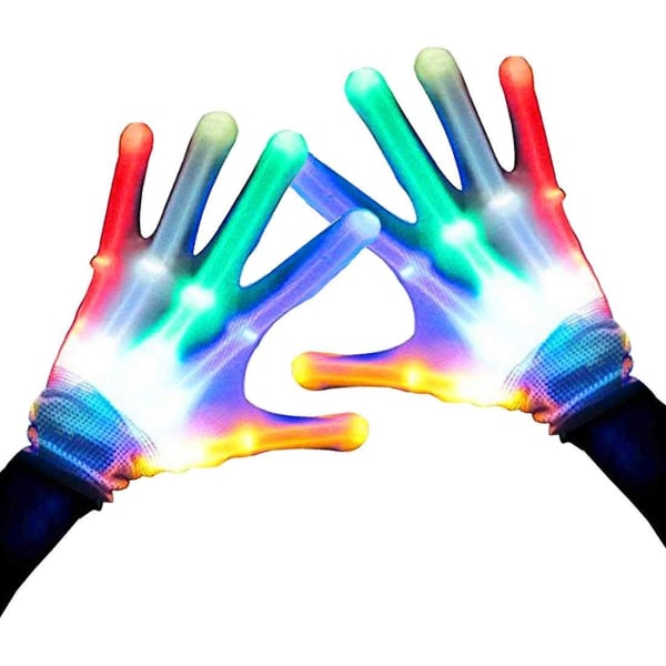 Blinkande ledhandskar